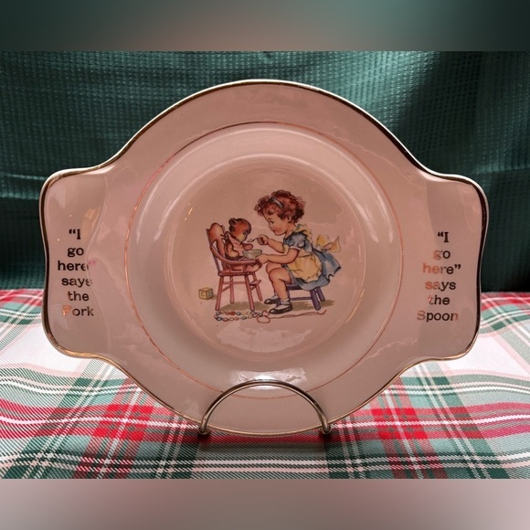 Other - Vintage Child’s Dish “My Own Plate” By The Salem China Co.-Pre-owned Condition